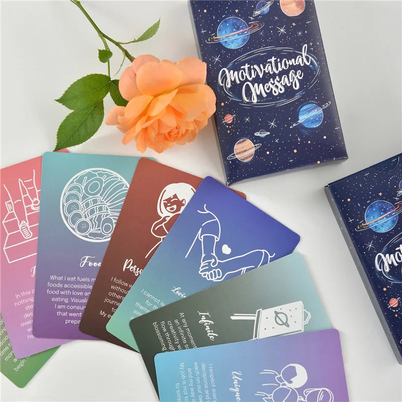 Motivational Mindful Message Cards